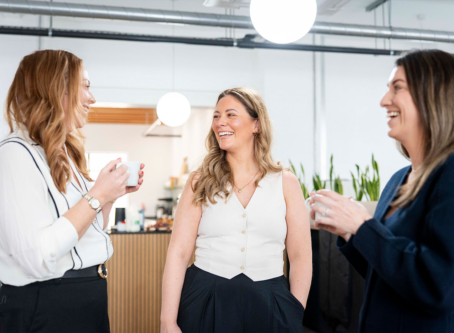 A candid photo of the mortgage select team